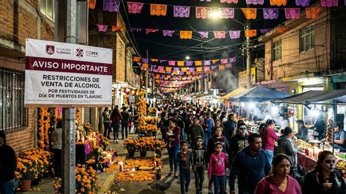 Ley seca por Día de Muertos 2026 en CDMX: zonas, horarios y multas que debes conocer