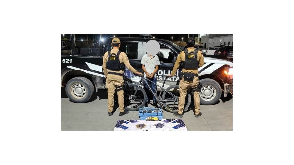 Detienen a El Flaco, presunto ladrón que aterrorizaba a nueve colonias de Durango