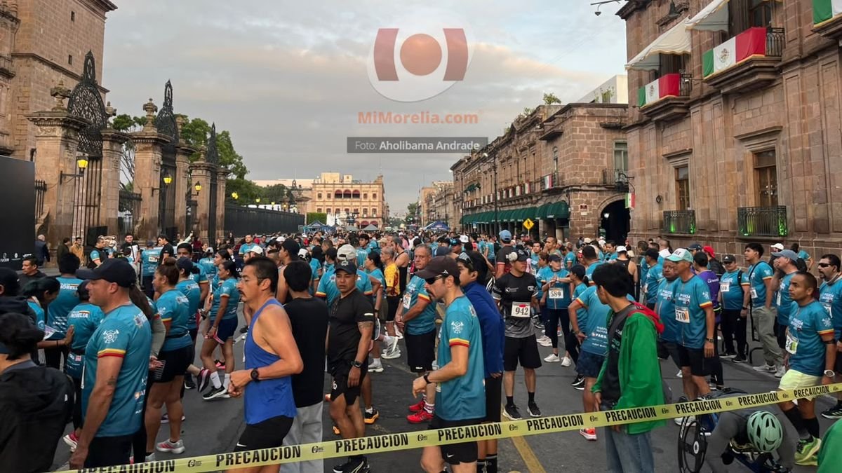 Carrera "Yo con Policía Morelia" recauda más de 360 mil pesos para Delegación Rescate Morelia