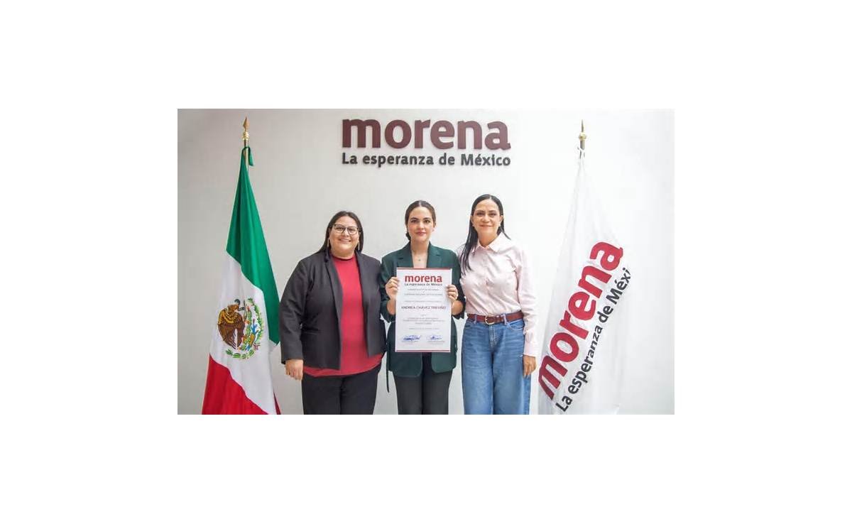 Morena define a Andrea Chávez como coordinadora municipal en Ciudad Juárez; competirá por la alcaldía