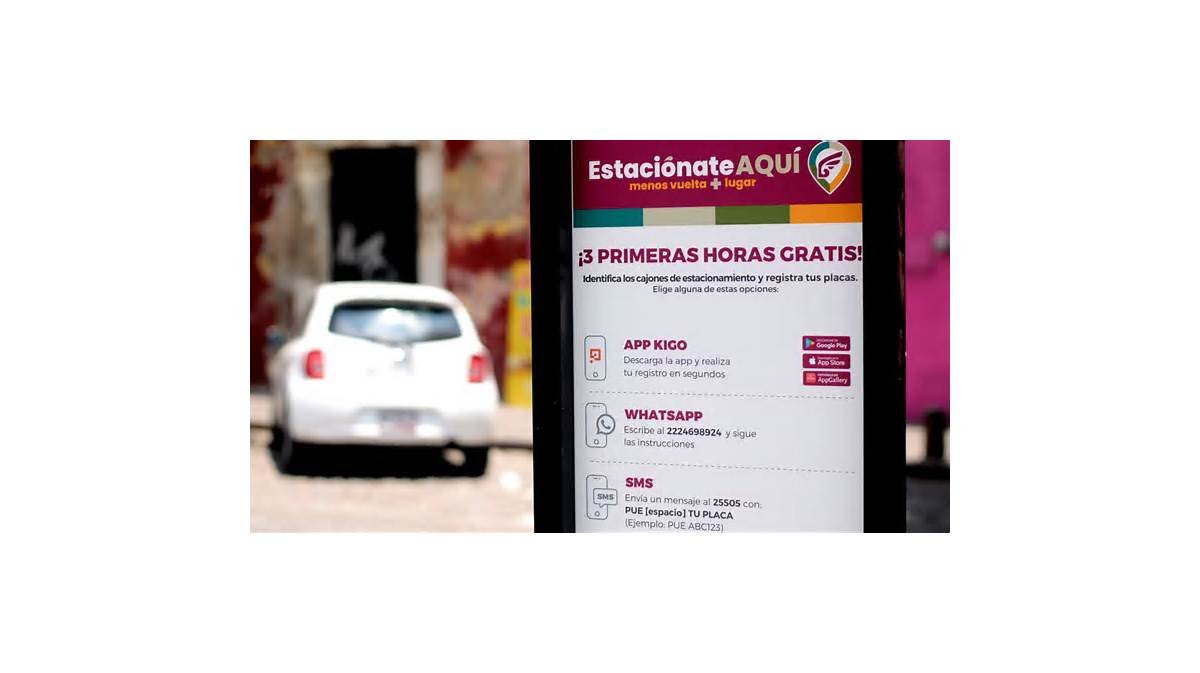 ¿Parquímetros móviles? Así funcionan los nuevos vehículos con lector de placas en Puebla