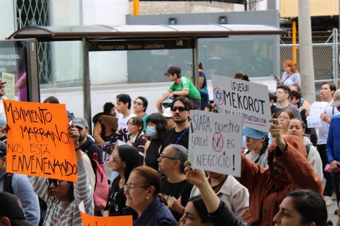 Megamarcha por el agua en Guadalajara: CNDH pide respetar el derecho a manifestarse