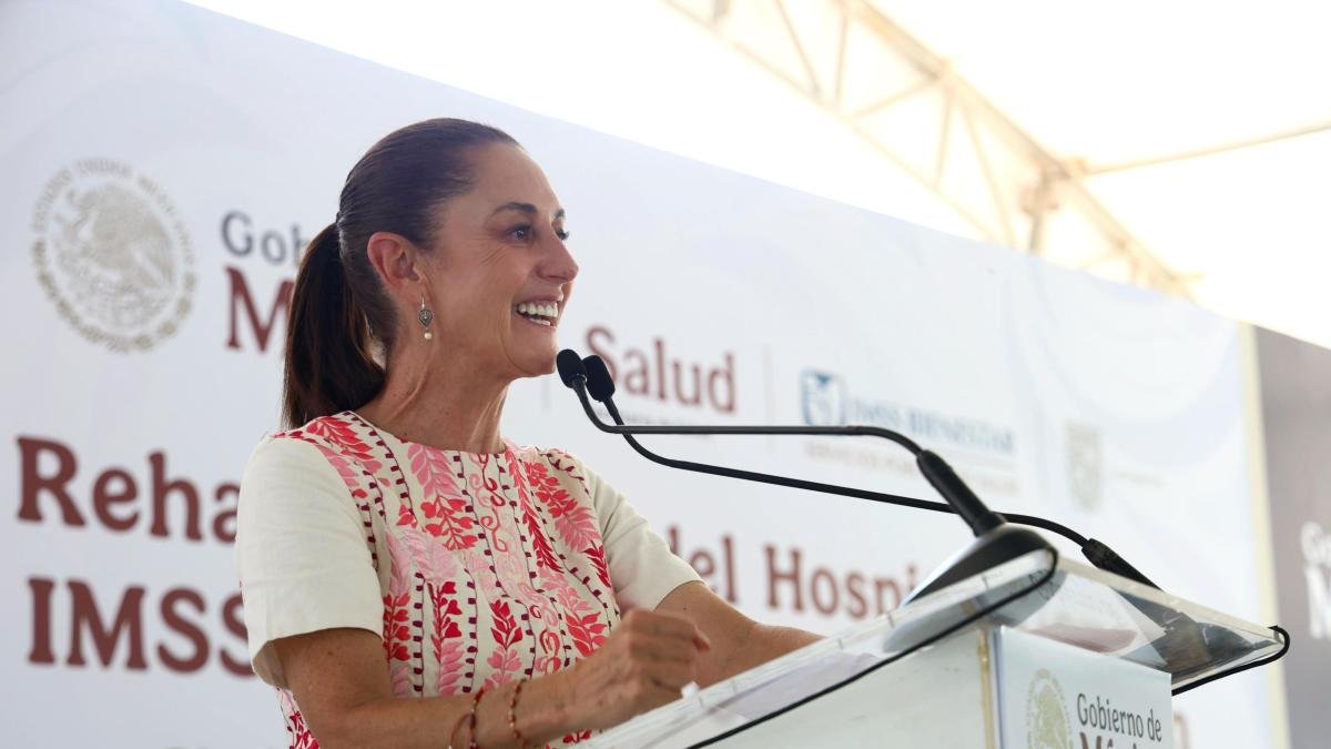 Sheinbaum entrega rehabilitación del Hospital General del IMSS Bienestar en Campeche