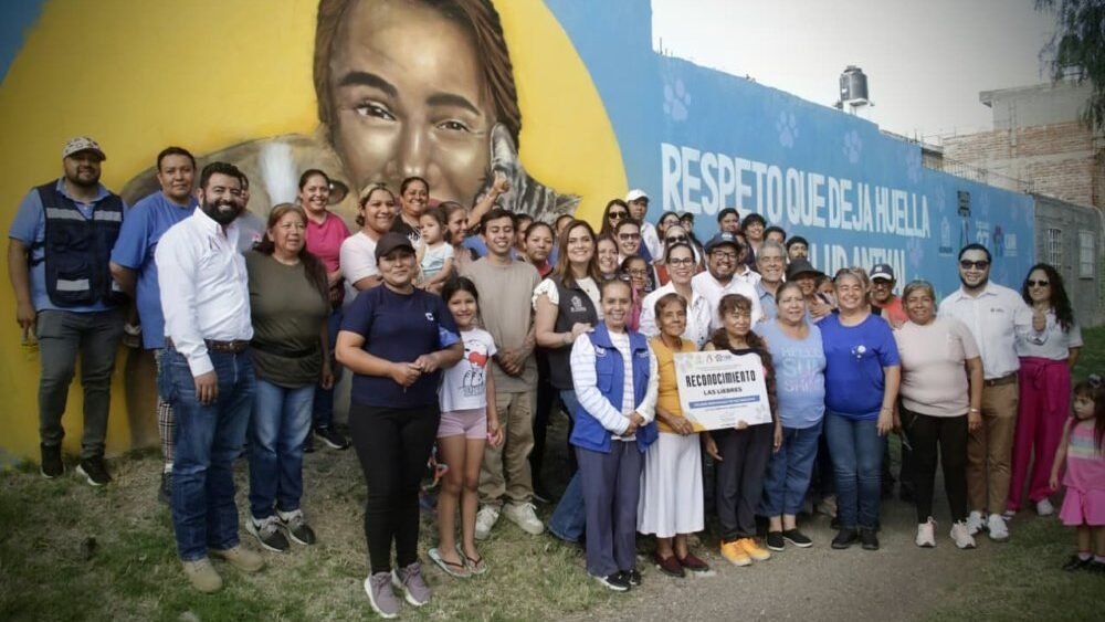 Las Liebres se certifica como colonia responsable de sus mascotas en Irapuato