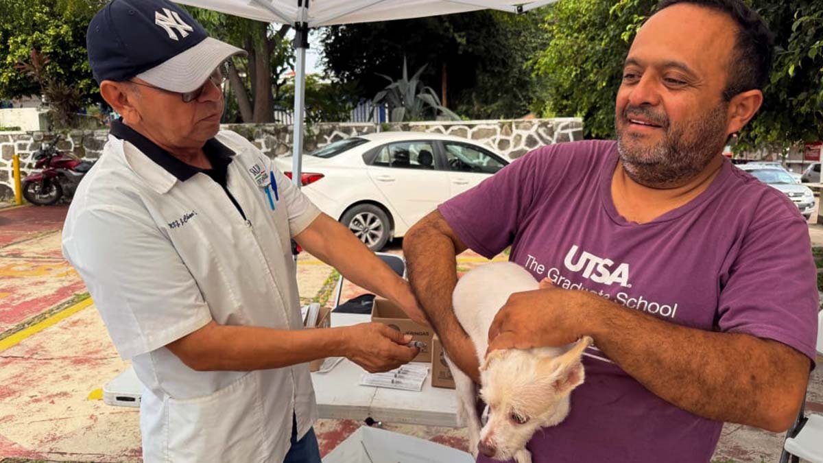 Concluye con éxito campaña de vacunación antirrábica en Tepic