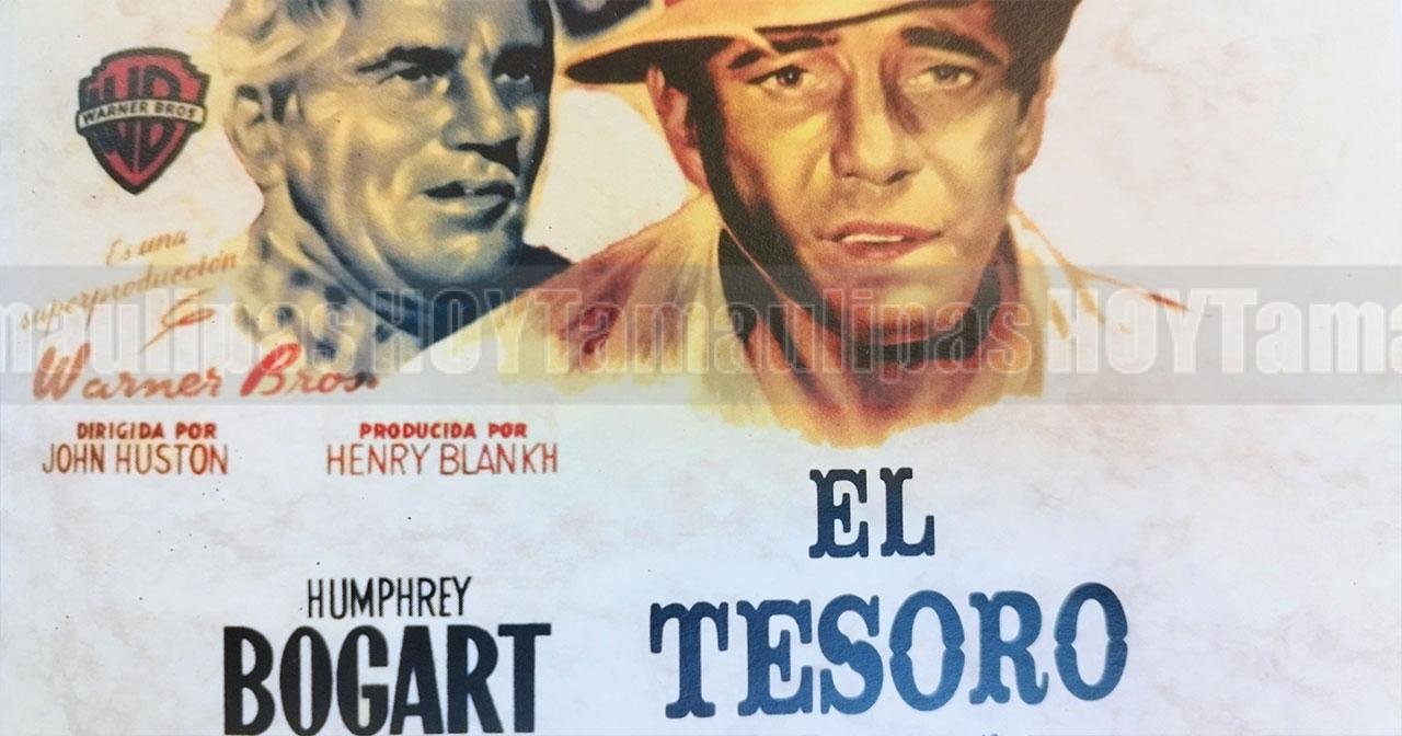 Bogart nunca filmó El Tesoro en Tampico