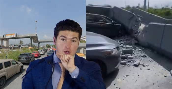 Samuel García aclara colapso de puente peatonal en Monterrey: Culpables, daños y obra el Metro
