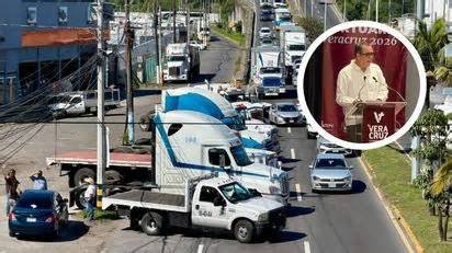 Canacar Veracruz dará seguimiento a acuerdos con el Gobierno federal tras paro de transportistas