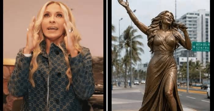 Yuri inicia la creación de su estatua; será develada en el puerto de Veracruz | VIDEO