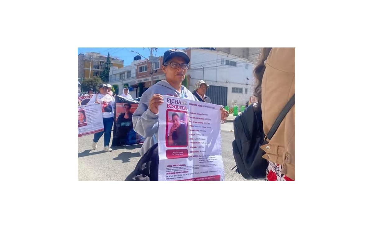 Colectivos de madres buscadoras marchan en Pachuca, Hidalgo; exigen avances tras hallar 5 cuerpos en fosa clandestina