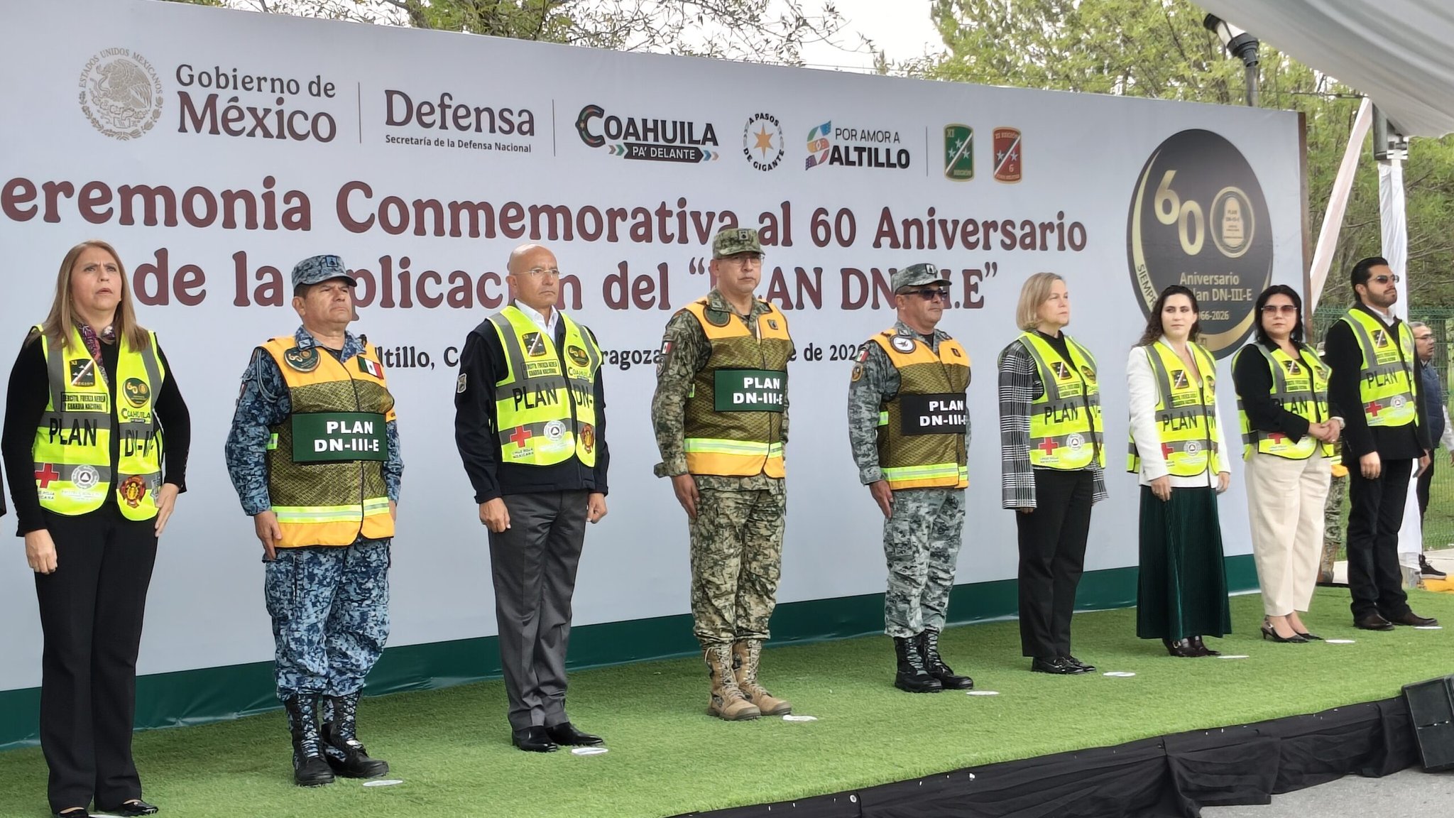 En Saltillo, conmemoran 60 años del Plan DN-III-E