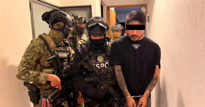 Marina captura en Jalisco a 'El Cromo', presunto líder del CJNG en Oaxaca: ofrecían millonaria recompensa