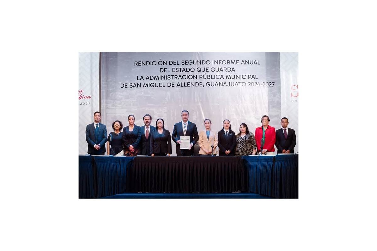 Mauricio Trejo rinde cuentas y reconoce al equipo que ha hecho posibles los resultados en San Miguel de Allende