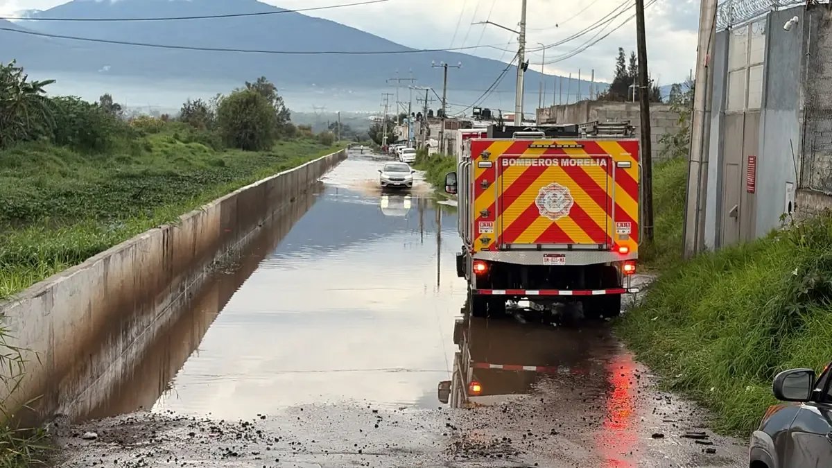 Brigadas de Morelia responden a reportes de daños tras lluvia