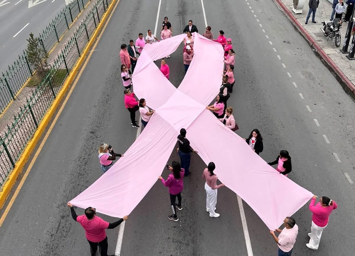 Promueven en Saltillo la concientización sobre el cáncer de mama
