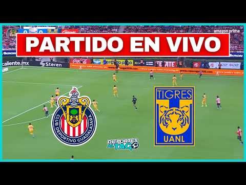 ⛔ Telemundo Deportes EN VIVO por Internet — ver partido Chivas de Guadalajara vs. Tigres UANL EN DIRECTO en TV abierta