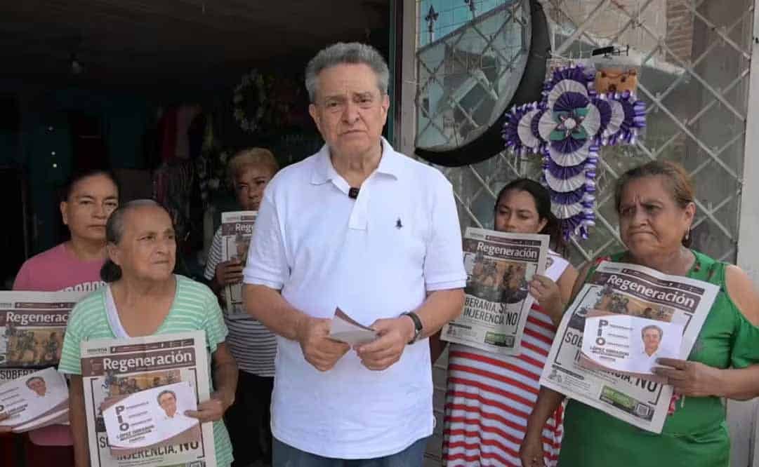 Inicia Pío López Obrador recorridos en Tuxtla