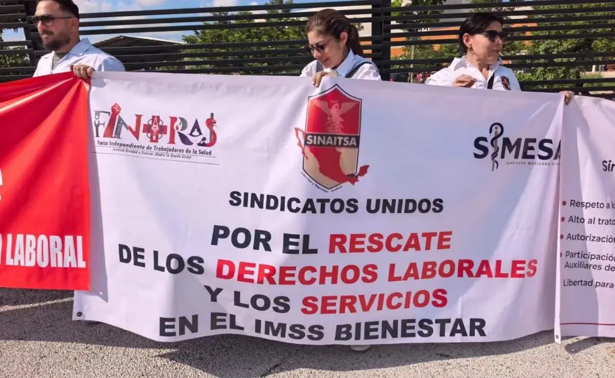 Trabajadores del Hospital O’Horán bloquean vías en Mérida por salarios