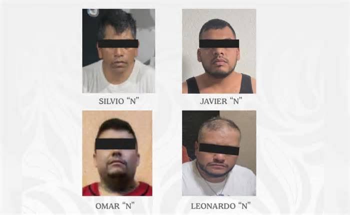 Detienen a 4 integrantes de red dedicada al tráfico y venta de armas en Puebla y CDMX; les aseguran 11 rifles y cartuchos