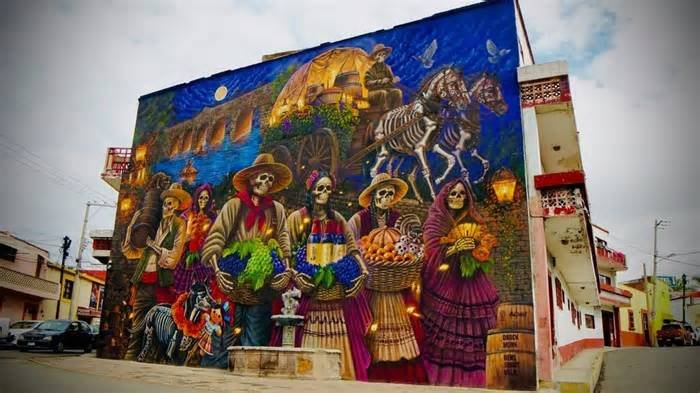 Mural de las Ánimas de San Juan del Río reúne cinco símbolos
