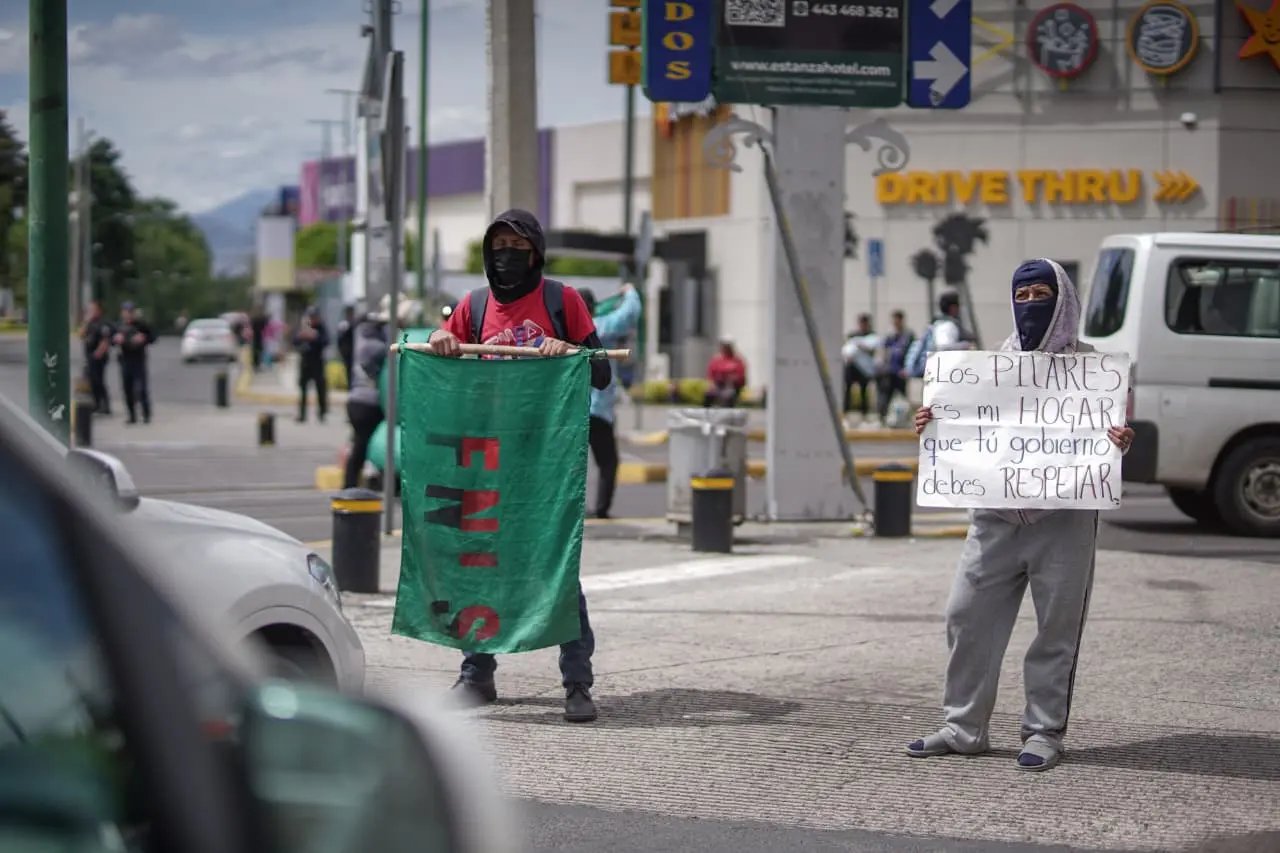 FNLS exige respeto a plantón en Morelia; insiste en denunciar presunta represión