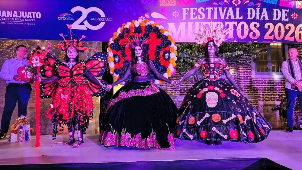 Guanajuato Puerto Interior celebra su 20 aniversario con Festival de Día de Muertos