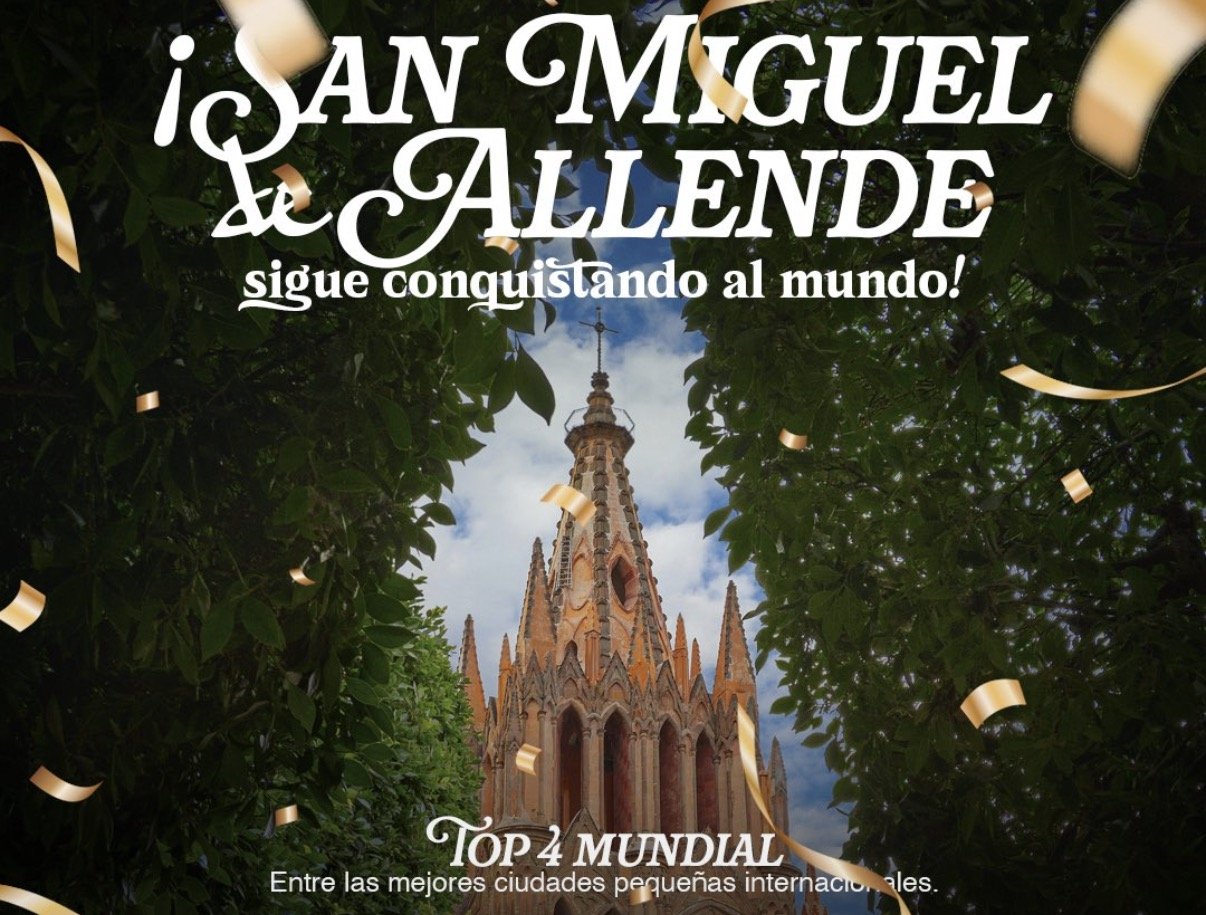 San Miguel de Allende es top 4 mundial