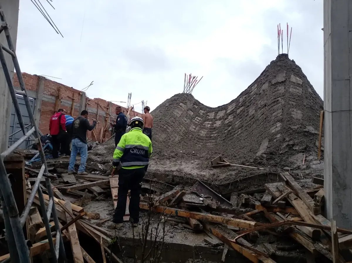 Emergencia en Morelia: 25 heridos por colapso en obra en construcción
