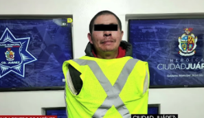 Detienen en Ciudad Juárez a presunto asaltante serial de comercios