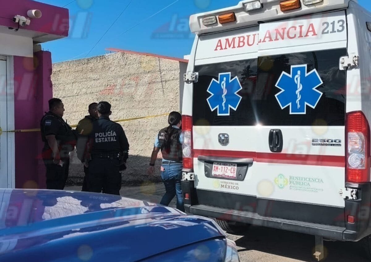 Hombre es trasladado al hospital tras presuntas detonaciones en Ciudad Concordia