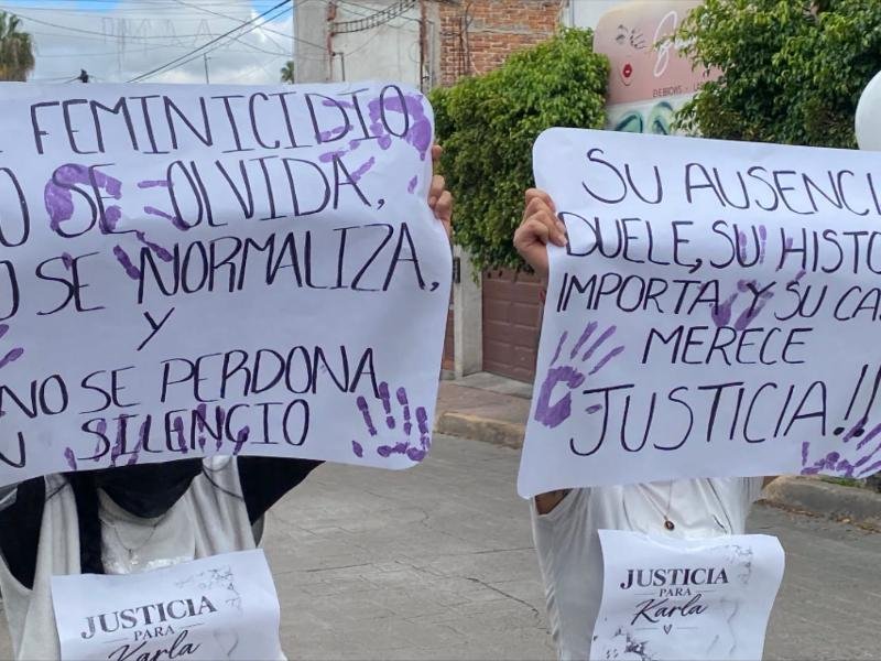 Exigen justicia por Karla en Apaseo el Alto