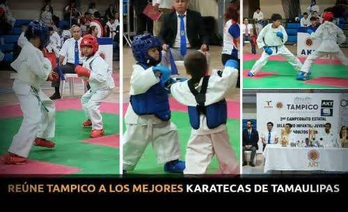 Reúne Tampico a los mejores karatecas de Tamaulipas