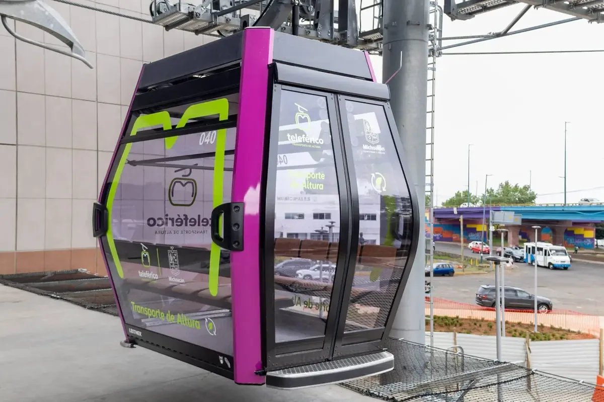Teleférico de Morelia avanza 85% y entra en etapa de pruebas