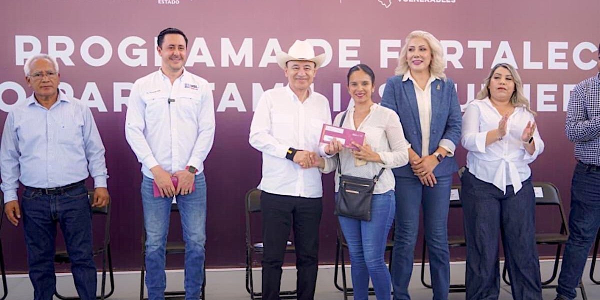 Familias vulnerables de Sonora reciben cuarto depósito de apoyo económico