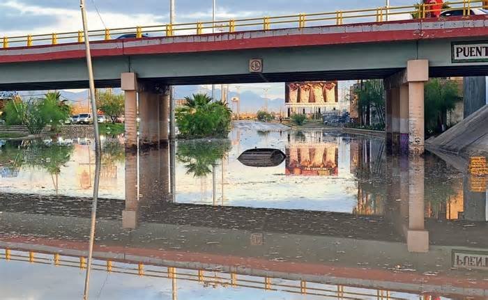 Inundaciones atípicas afectan a Ciudad Juárez