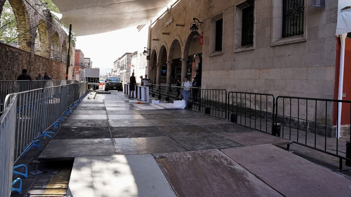 Hasta el 24 de octubre, cierre vial en Morelia por preparativos del Festival de Cine; estas son las calles afectadas