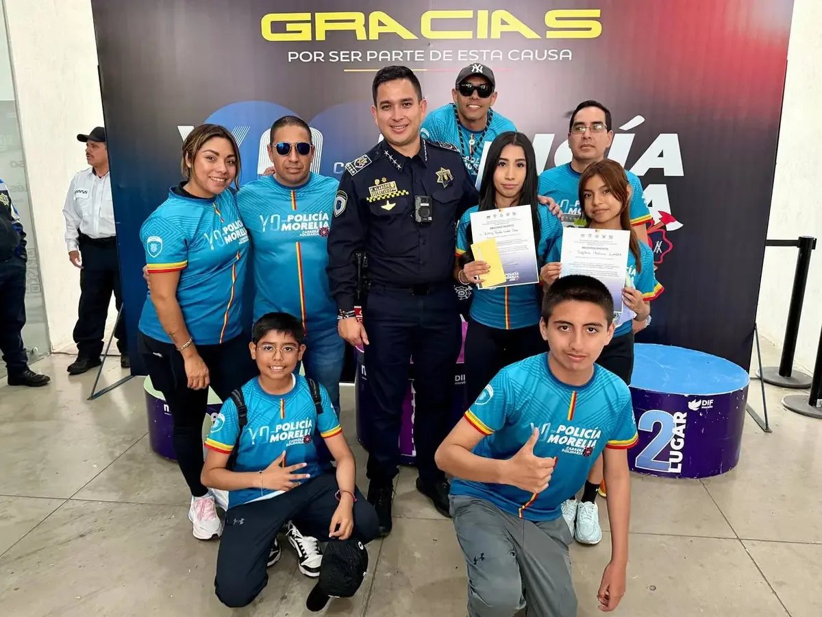 Policía Morelia entrega 369 mil pesos a Rescate tras carrera atlética