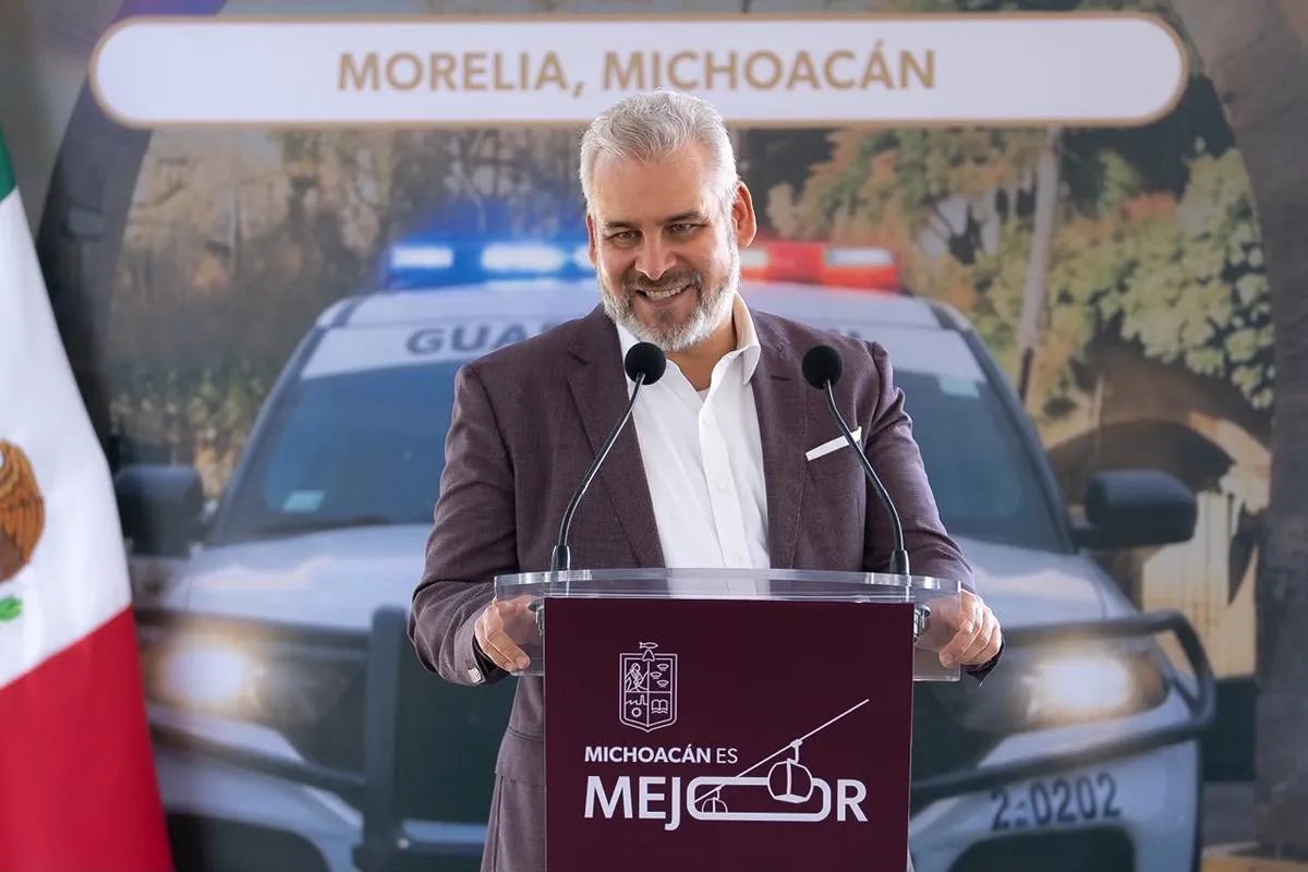 Morelia y Uruapan mejoran percepción de seguridad de acuerdo al INEGI: Bedolla