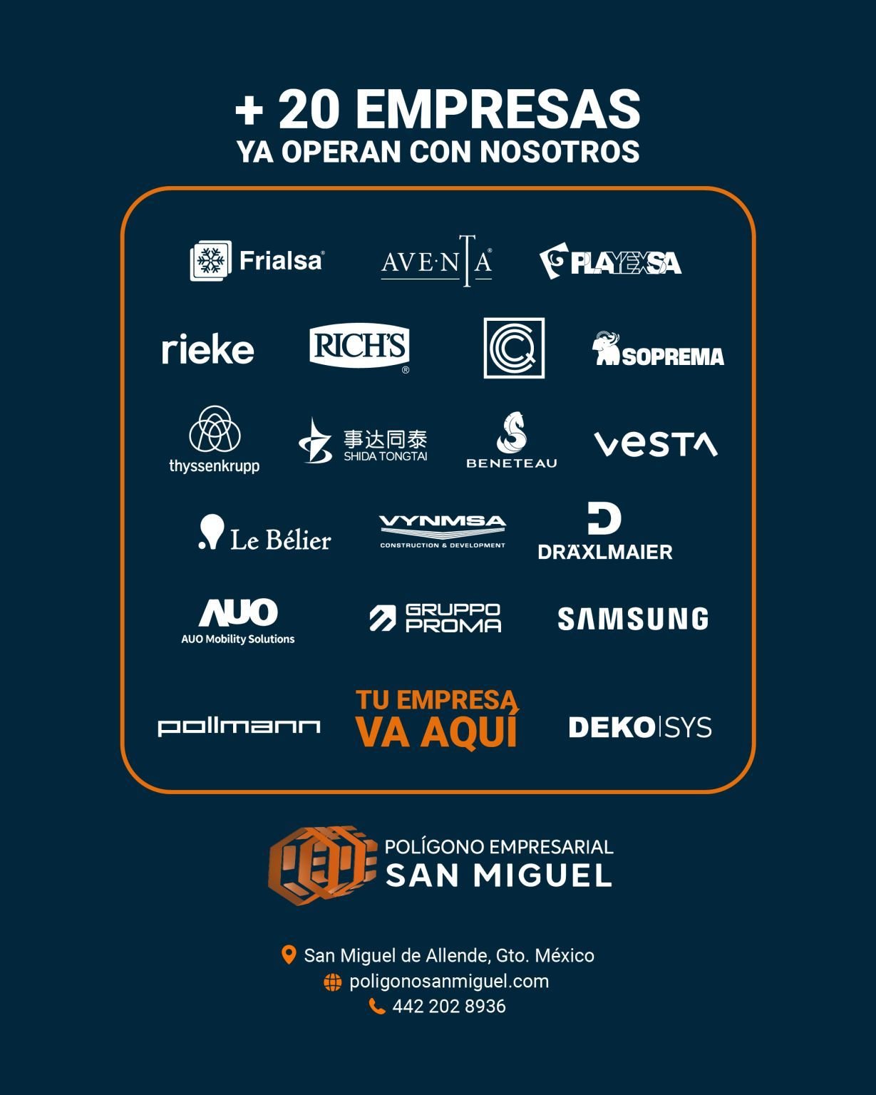 Polígono Empresarial San Miguel: empresas y actividad industrial en San Miguel de Allende