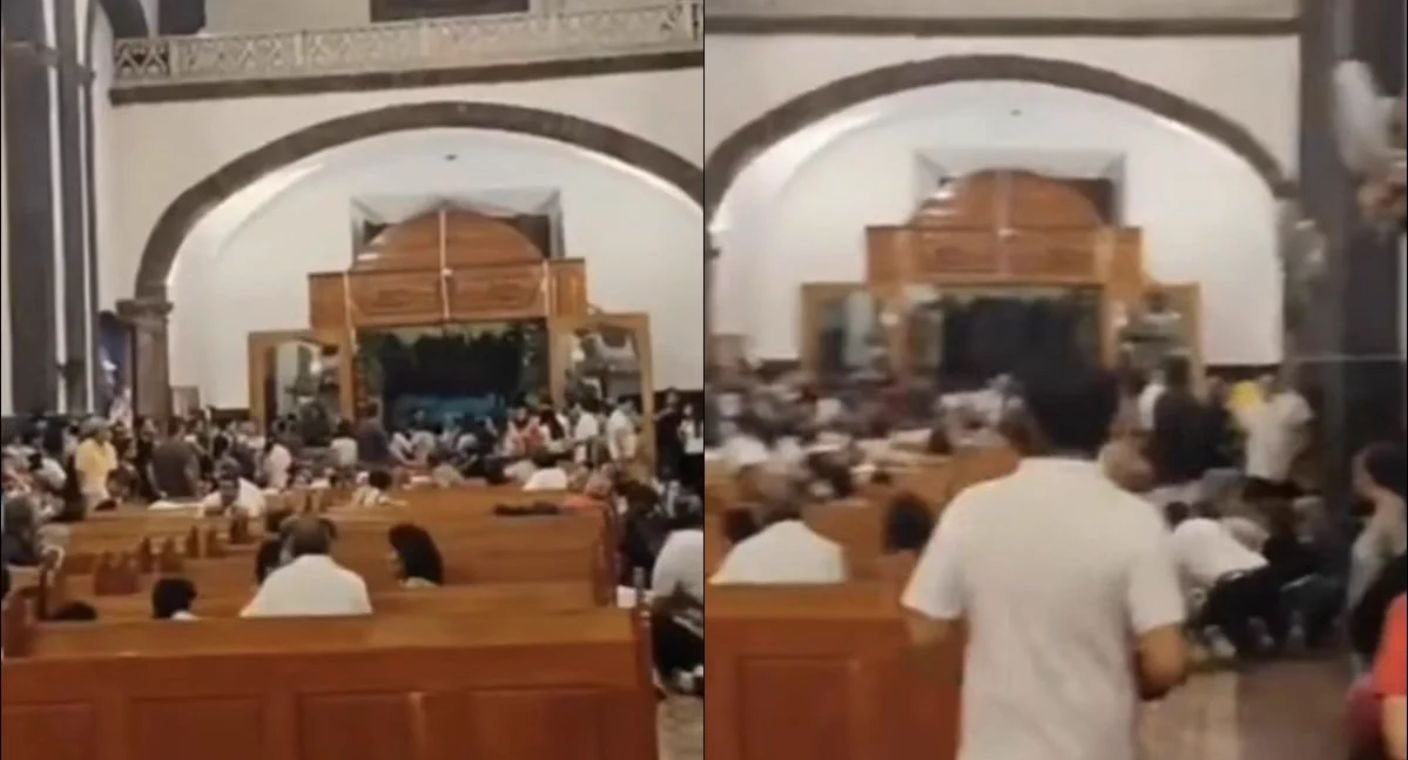Asesinan a mujer en fiesta patronal frente al Templo de la Merced