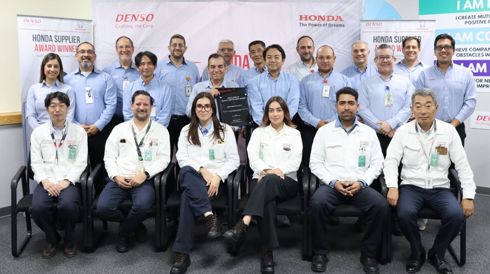 DENSO México recibe el Honda Supplier Award por calidad y entrega en sus plantas de Apodaca y Silao