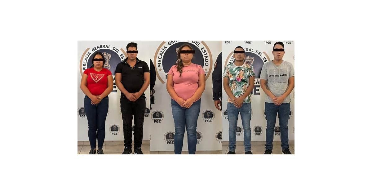 Capturan a cinco personas ligadas a "El Mansito", operador criminal abatido por la Guardia Civil en Morelia