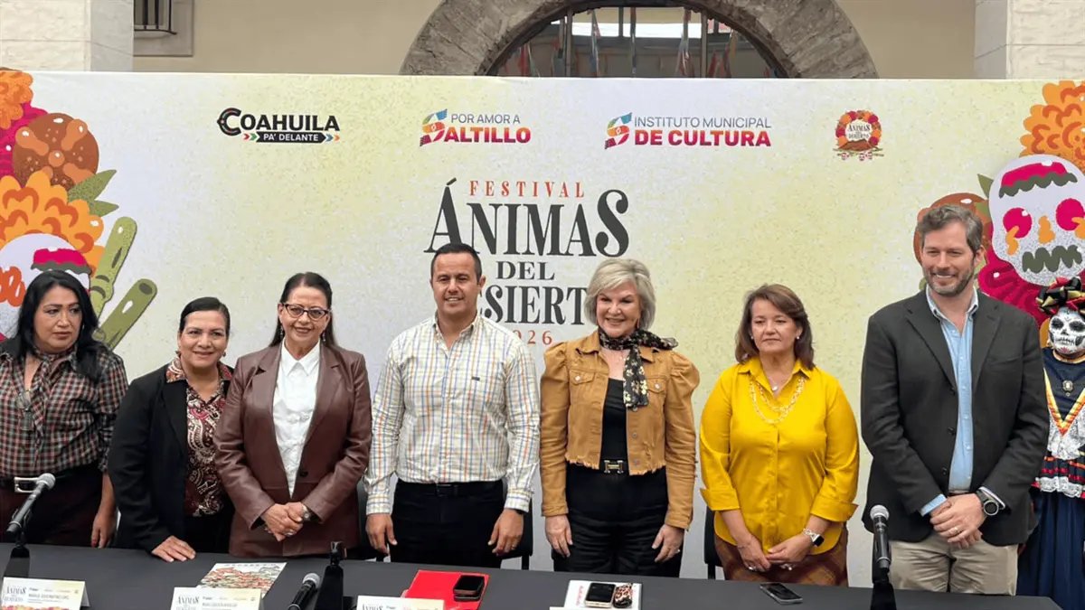 Día de muertos Saltillo: Festival Ánimas del Desierto 2026 con una extensa cartelera cultural