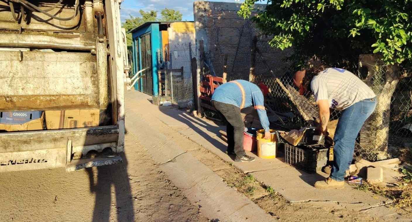 Retira Ayuntamiento de Hermosillo 23 toneladas de cacharros en La Cholla para prevenir dengue, zika y chikungunya