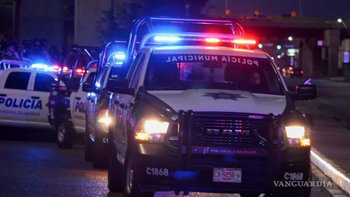 Saltillo: Operativo de seguridad por Halloween y Día de Muertos