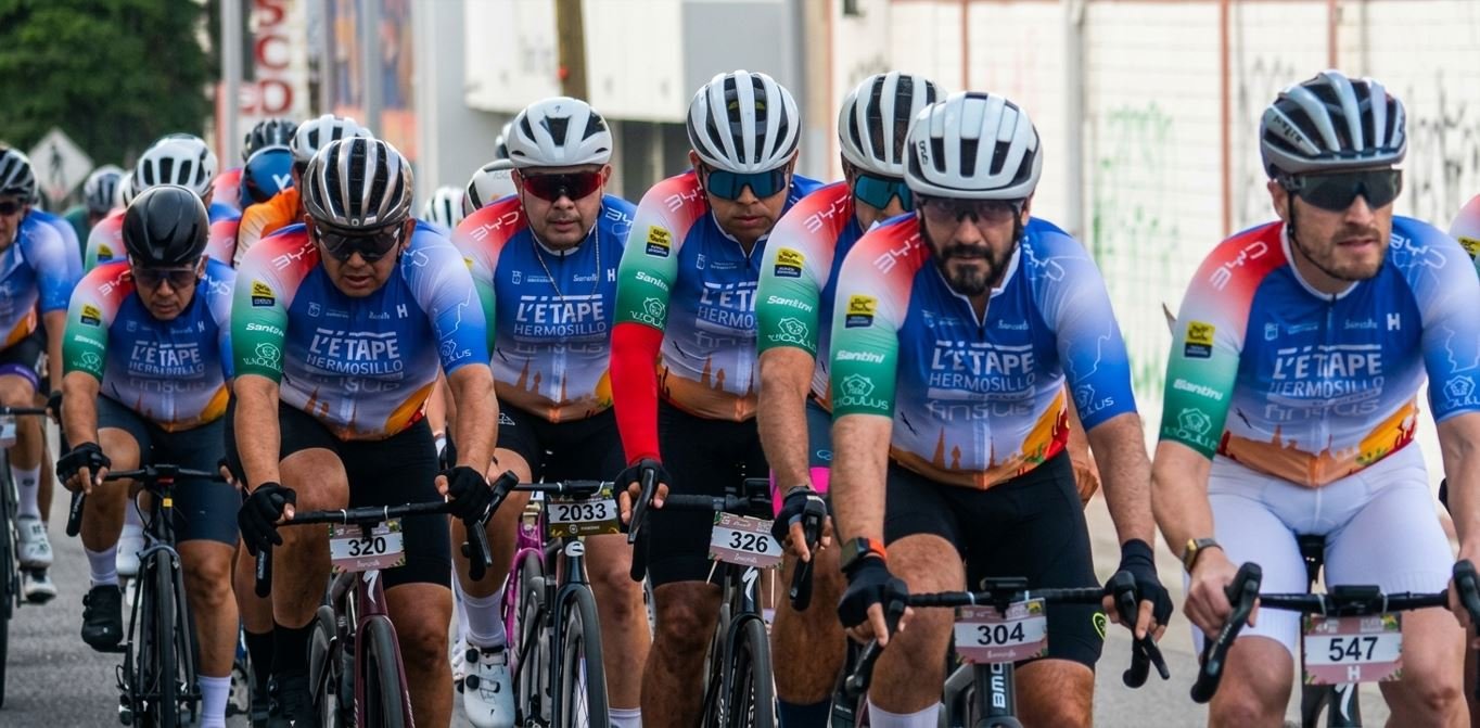 Hermosillo albergó con éxito la competencia ciclista L’Étape by Tour de France