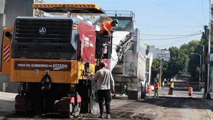 Armenta destaca pavimentación en Puebla capital: "equivale a la distancia a León"