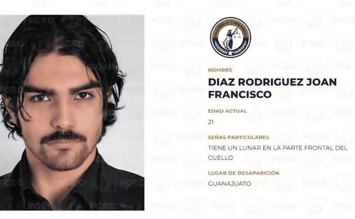Hallan sin vida a Joan Francisco, estudiante de la UG, reportado como desaparecido en Guanajuato