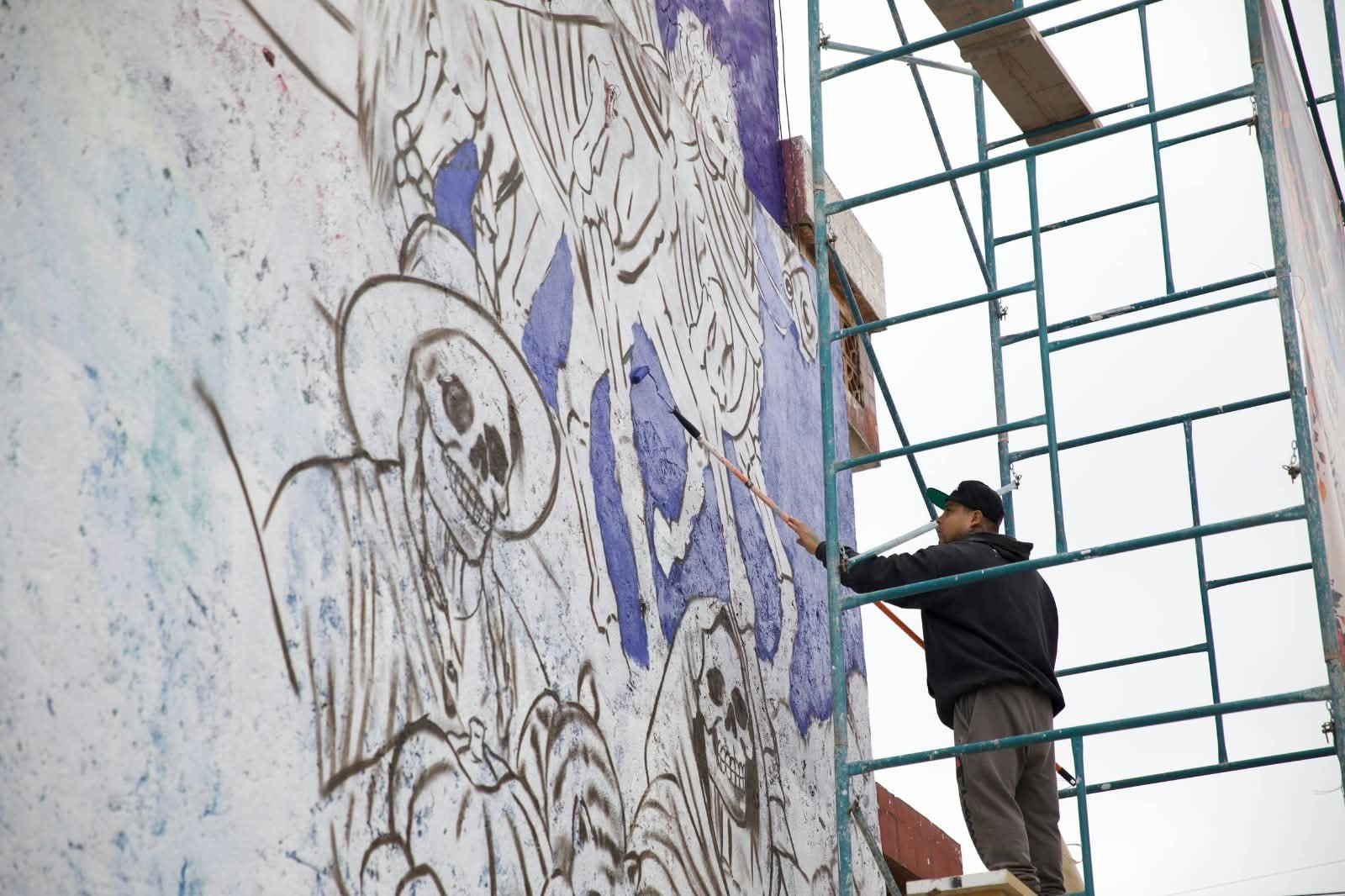 Mural alusivo al Día de Muertos en San Juan del Río será inaugurado en festival 2026