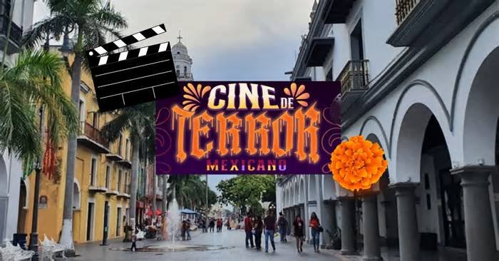 Habrá funciones de cine de terror por Día de Muertos en el Zócalo de Veracruz | Cartelera del 19 al 26 de octubre